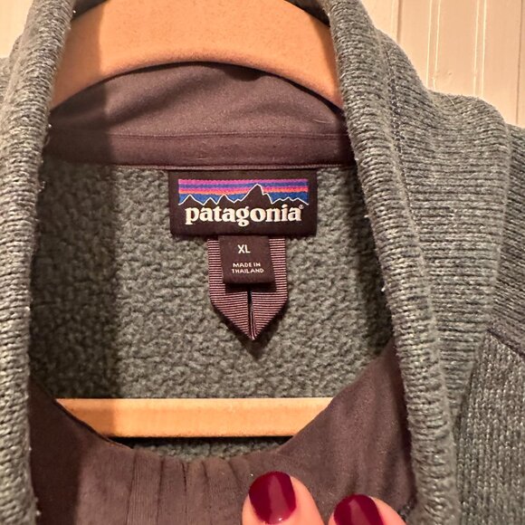 Patagonia Men's Better Sweater 1/4-Zip Fleece XL Stonewash Blue STY25522 - Picture 2 of 6